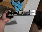 Gmc 1992 - 1996 Rally Van Emblem Nos 15656779 Oem 14052256. Fixed Price $50.00.