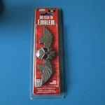 Lethal Threat Winged Skull Peel-n-stick Abs Emblem CE78026. Fixed Price $6.00.