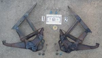 1977 1979 Cadillac Fleetwood Brougham & Deville Hinges For Aluminum Hoods. Fixed Price $199.99.