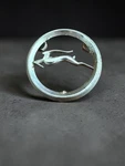 1967 Chevrolet Impala Quarter Panel Emblem Jumping 7650313 Gm 2.25". Fixed Price $11.50.