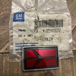 1989-1991 Nos Oldsmobile Calais Rocket Grille Emblem Gm 22536672. Fixed Price $89.99.