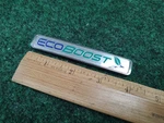 Ford Fusion "ecoboost" Emblem Oem Name Plate DS73-42528-AB 8L2. Fixed Price $12.99.