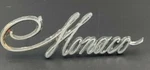 Dodge Monaco Body Metal Panel Badge Emblem Plaque P/n 4017272 58395A. Fixed Price $20.00.