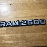 97-02 Dodge Ram 2500 Door Emblem Van Rear Badge Nameplate P# 55295311. Fixed Price $28.95.