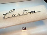 Vintage Oem 1960 Amc Rambler Custom Chrome Emblem 3458082 B32-49. Fixed Price $44.85.