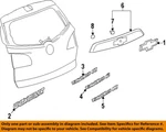 Chevrolet Gm Oem Traverse Liftgate Tailgate-emblem Badge Nameplate 15102877. Fixed Price $49.97.