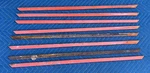 Used Original 1936 1937 Gmc Truck Hood Trim Strip Set Of 8 Pcs. Fixed Price $142.50.
