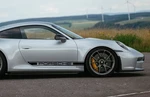 Custom Short Triple Stripe Side Decal Set For 911 2020-2026 992 Porsche. Fixed Price $55.00.