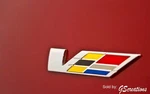Cadillac "v" Series Emblem Cts-v Sts-v Ats-v Xlr-v. Fixed Price $599.99.