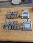 Gmc Sierra Emblems Z-4401-351828. Fixed Price $28.95.