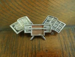 1961 1962 1963 Chevrolet Flag Badge Rear Emblem Gm Corvair Monza. Fixed Price $35.00.