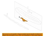 Ford Oem 15-23 Mustang Front Bumper Grille Components-emblem GR3Z8A224AA. Fixed Price $81.30.