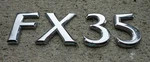 Infiniti FX35 Emblem Letters Badge Decal Logo Chrome Symbol Oem Genuine Original. Fixed Price $15.99.
