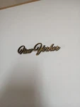 Chrysler New Yorker 1967 Original Script Emblem 2783603. Fixed Price $19.99.