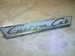 One Used Door Outside Custom Cab Name Plates, 1955 1956 Ford F-100 Pickup Truck. Fixed Price $17.95.