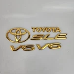 99-03 Toyota Solara Gold Emblem Badge Rear Trunk Grill V6 Oem Set. Fixed Price $26.95.