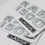 2PCS Set Front Door Emblems Letters Badge Fits For Ram 1500 Classic Chrome Black. Fixed Price $54.99.