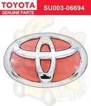 Genuine Toyota 17-20 86 Chrome Front Bumper Radiator Grille Emblem SU003-06694. Fixed Price $44.23.