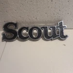 Vintage International Scout Fender Emblem Truck Metal 396610C Original. Fixed Price $28.00.