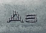 Audi A5 08-24 Black & White Houndstooth Rear Trunk Nameplate Emblem Oem Badge. Fixed Price $60.00.