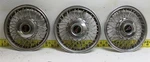 Used Oem Gm (3) 14" Wire Spoke Hub Caps 10091785 1987-88 Pontiac 6000 (W252). Fixed Price $106.21.