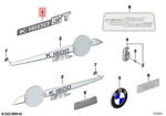 New Bmw Genuine K48 0611 0F11 Lettering 51148545114. Fixed Price $41.13.