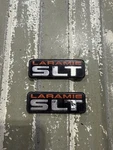 1994-2002 Dodge 1500 2500 3500 Laramie Slt Badges Emblems Oem Set / Pair. Fixed Price $25.00.