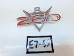 Oem 1962 1964 Ford Fairlane 260 V8 Fender Emblem C20B-160144-B E7-55. Fixed Price $24.95.