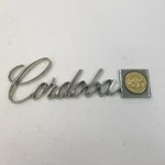 Mopar 1975 1976 1977 1978 1979 Cordoba Front Fender Emblem Chrome P/n 1801401. Fixed Price $29.99.