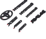 2019-2023 Toyota RAV4 Hybrid Xse Matte Black Emblem Overlay Kit PT948-4219B-02. Fixed Price $58.99.