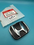 Oem 2001 2002 Honda Accord Front Emblem Grille Badge Logo Black L75700-S84-A11. Fixed Price $32.99.