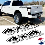 2X Big 4X4 Off Road Truck Bed Decal Sticker Ford F150 F-250 Super Duty Etc. Fixed Price $16.99.