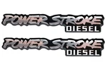 1995-1997 Ford 7.3L Diesel Front Fender Emblems Pair. Fixed Price $34.95.
