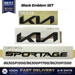 Genuine Black Emblem Set 86305P1500 86300P1700 86310P1500 For Kia Sportage. Fixed Price $76.00.