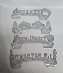 Cast Aluminum License Plate Car Topper Vintage Style. Fixed Price $100.00.