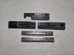 1999 2004 Ford F-250 Super Duty Exterior Power Stroke Emblems. Fixed Price $110.00.