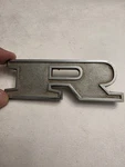 Original 1971-1973 Ford Van Letter "r" Hood Emblem 1/4" X 1/2" D1UB-8A342-CA. Fixed Price $22.95.