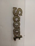 Vtg International Scout Ii Tailgate Car Badge Emblem 1971-1980 396610-C1 BPC3. Fixed Price $32.00.