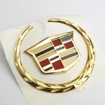 For Cadillac Front Grille 6" Emblem Hood Badge Gold Logo Symbol Ornament. Fixed Price $19.89.