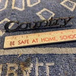 1975-1978 Ford Country Squire Quarter Panel Emblem Metal. Fixed Price $14.25.