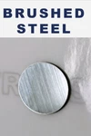 2005-2013 Corvette C6 Brushed Steel Plastic Letters Rear Bumper Emblem Decals. Fixed Price $25.75.