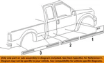2005-2007 Ford F-250 Super Duty Lh Side Stripe Kit Tape New Oem 5C3Z2520001DAC. Fixed Price $67.45.