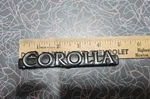 Toyota "corolla" 1970'S? Emblem Badge Nameplate Plastic Oem Part # 75361-12080. Fixed Price $14.65.