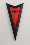 2004-2005-2006 Pontiac Gto Front Bumper Arrowhead Emblem 04-06 Black. Fixed Price $44.95.