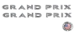 Fender Emblem Letter Set For 1963 Pontiac Grand Prix Models Made In The Usa. Fixed Price $249.98.