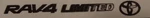Oem Toyota RAV4 Limited Front Wheel Drive 2019 Black-out Emblem Overlay Set. Fixed Price $115.00.