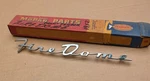 1952 Desoto Firedome Nameplate Emblem Nos Mopar # 1456550. Fixed Price $195.00.