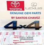 15-21 Tundra 17-23 Tacoma Trd Pro 4X4 Flat Black Painted Emblem Genuine Oem Part. Fixed Price $18.99.