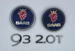2004 2010 Saab 9-3 2.0T Front Hood Rear Trunk Emblem Logo Symbol Badge. Fixed Price $41.99.