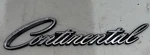 1977-1979 Lincoln Continental Metal Headlight Script Emblem D2LB-13A171-AA. Fixed Price $21.21.
